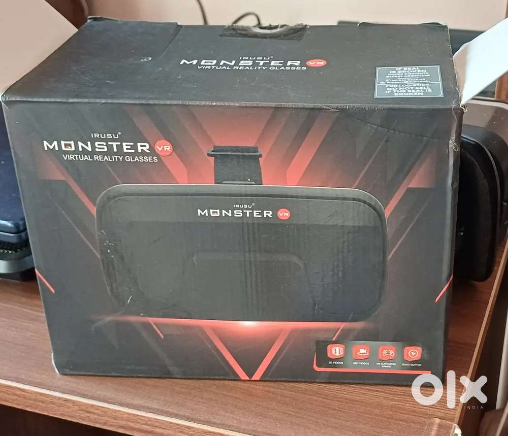 Irusu Monster VR Headset + Bluetooth Controller – Excellent Condition