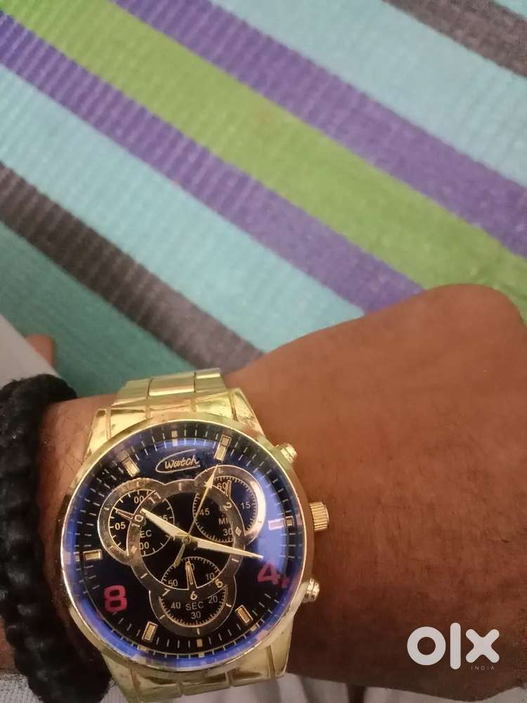 Golden watch