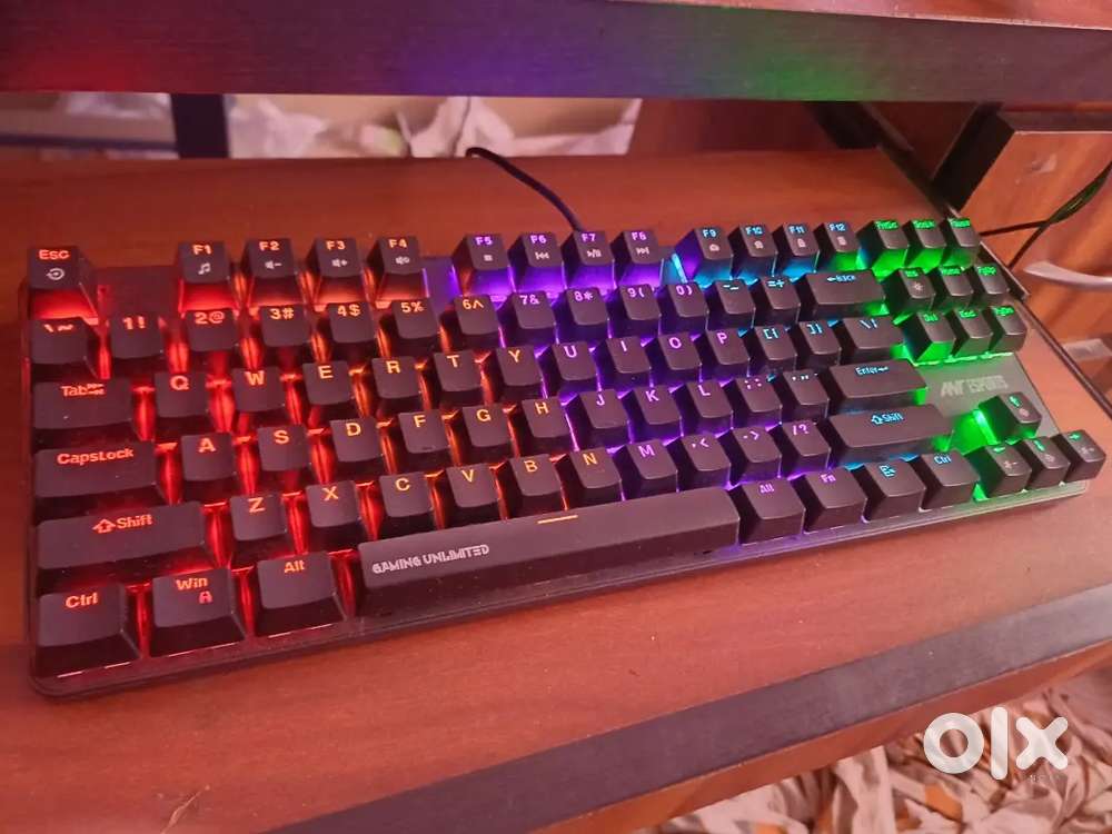 Ant-Esports wired mechanical gaming keyboard( blue switch)