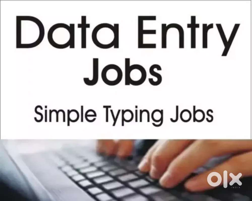 Part time job data entry typing work