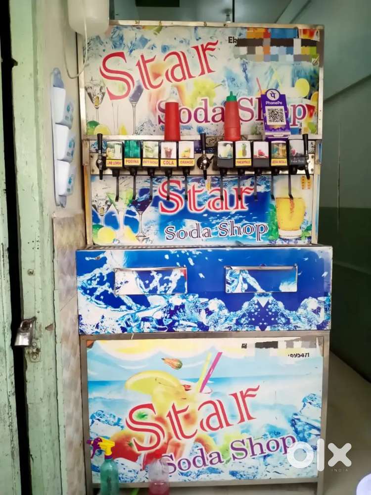 13 flavour soda machine pura setup completed h