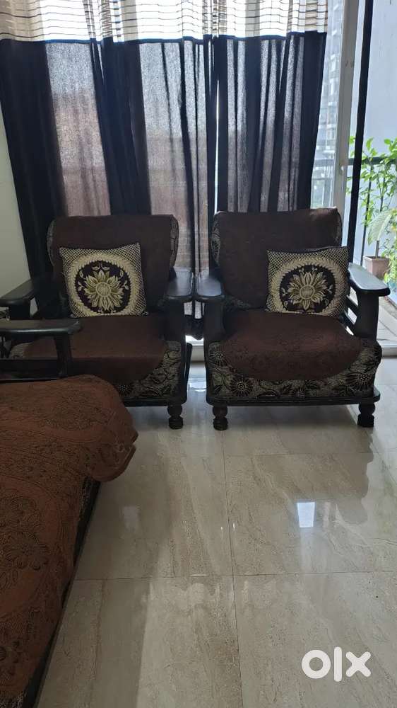 Sofa with center table