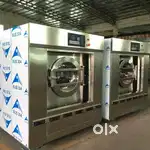 Used laundry and drycleaning washing hydro dryer steam boiler press