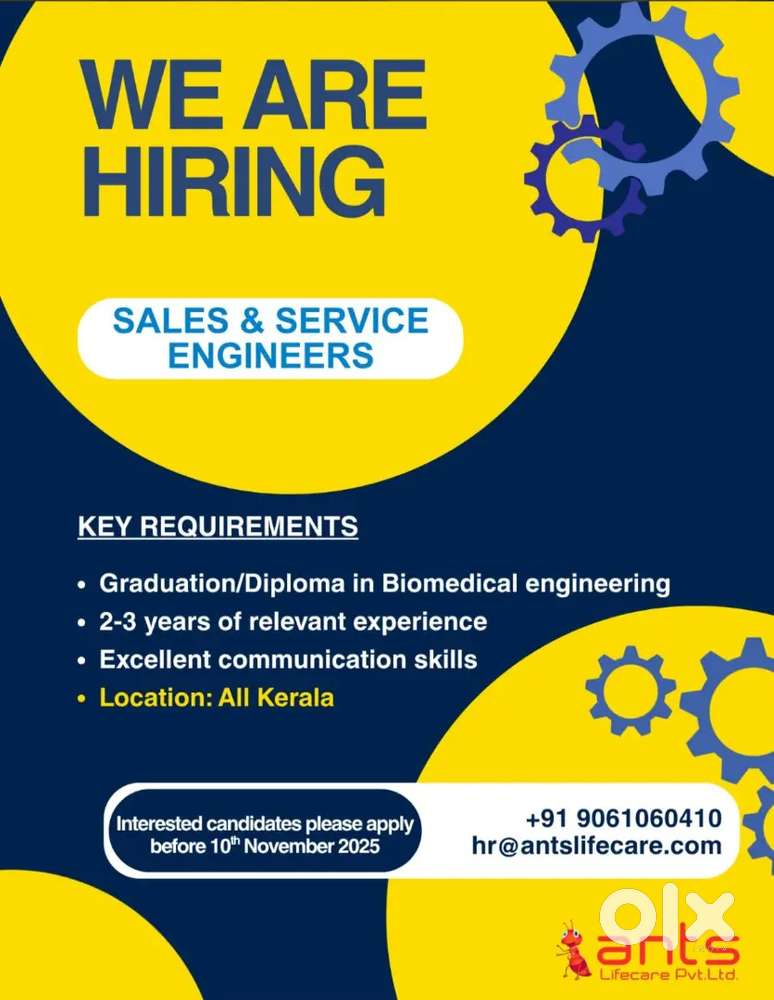 Sales & Service Engineers