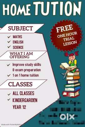 I teach students for all subjects perfectly