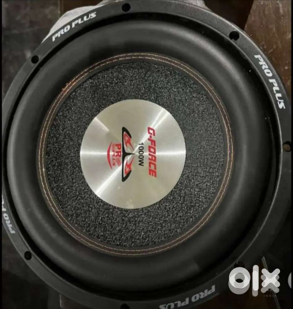 Sony Amp 4Ch & 2Qty 10 Subwoofer Heavy Magnet Woofer Thailand Speaker