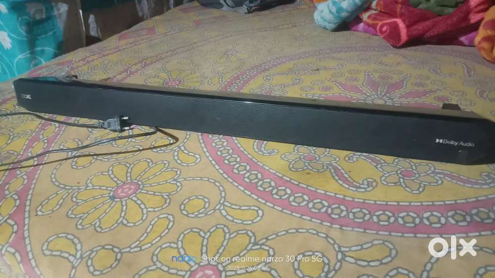 Audio Soundbar with 80W Output, 2.0 Channel, AUX, Optical, HDMI (ARC)