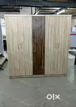 SC New Brown 5 Door Wardrobe