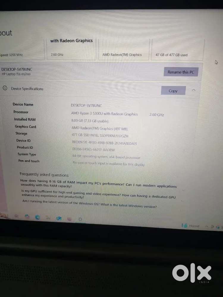 I want to sell my HP Laptop