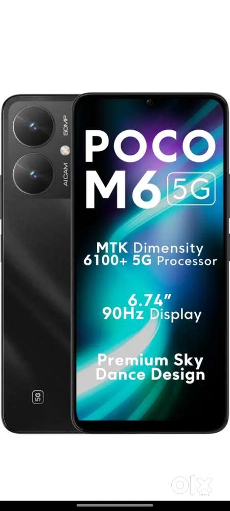 POCO M6 5G (8/256) New Condition