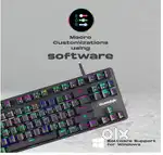 Cosmic byte firefly Gaming keyboard  and gaming headphones