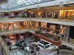 Sales boys and girls shopping mall same day joining