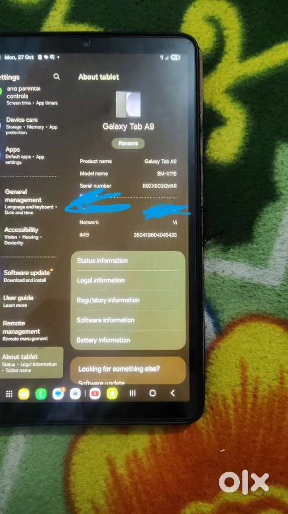 Sumsung galaxy tab a9