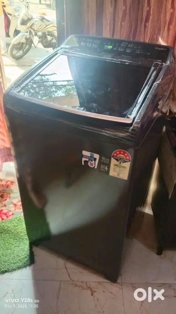 Whirlpool fully automatic 7.5 kg washing machine 7 dec 2025 parchase