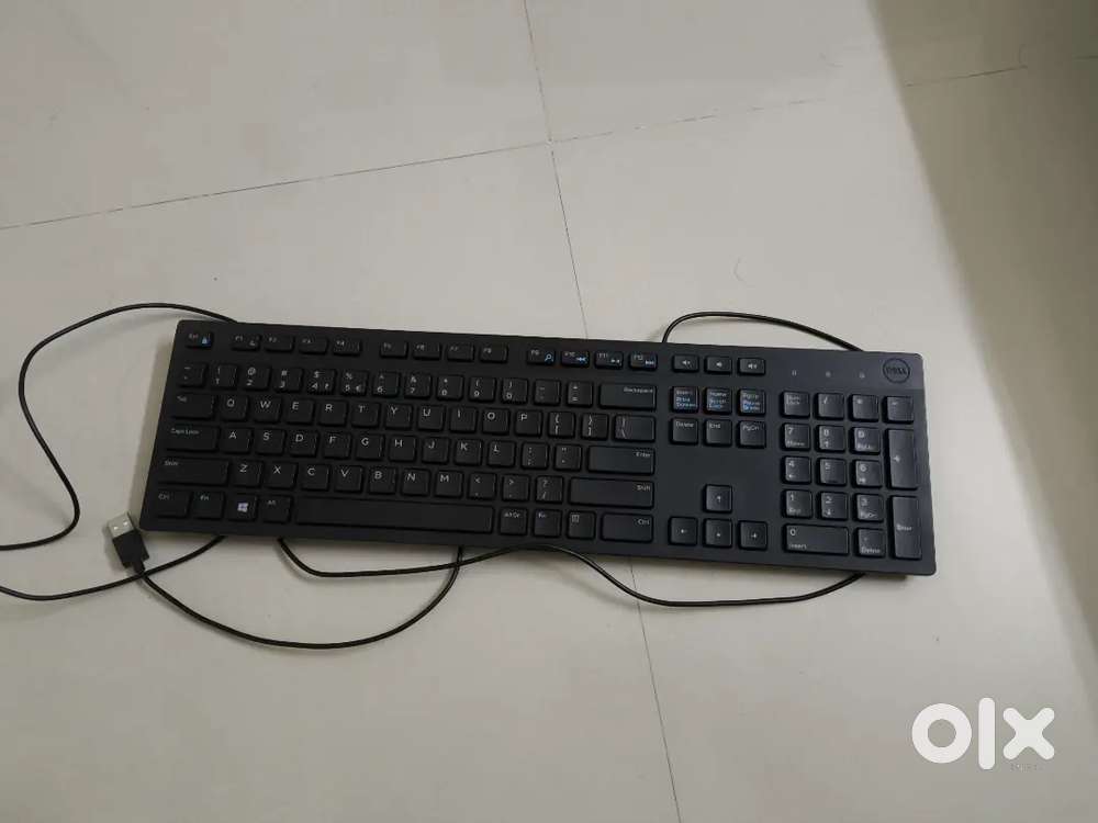Dell KB216 Wired Multimedia Keyboard - Full-Size Layout with USB