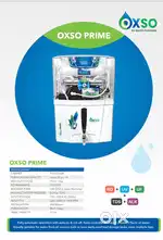 Oxso Water Purifier