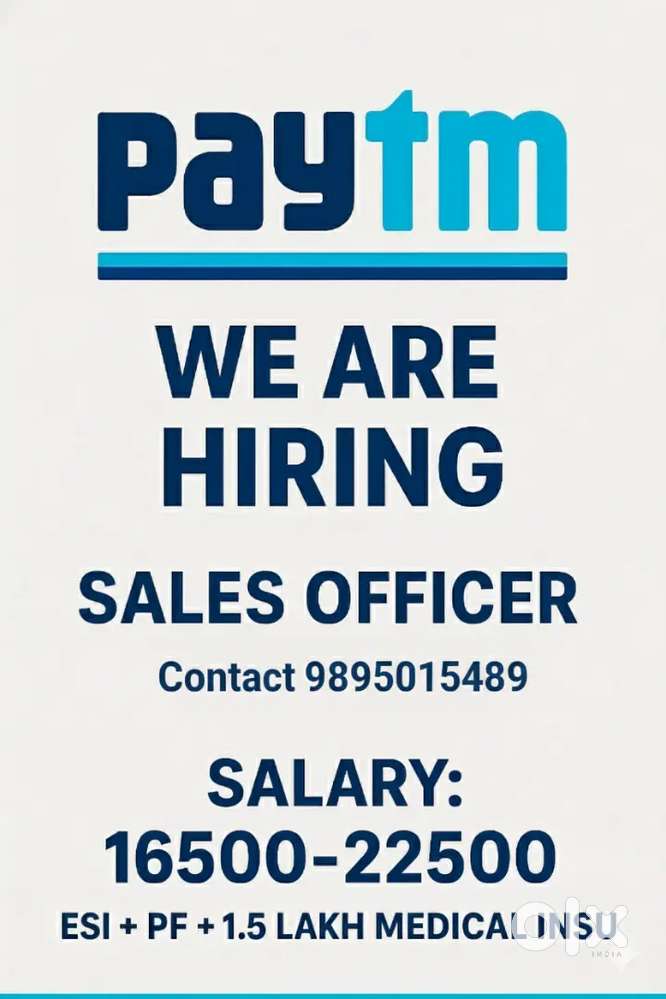 Field sales executive for paytm