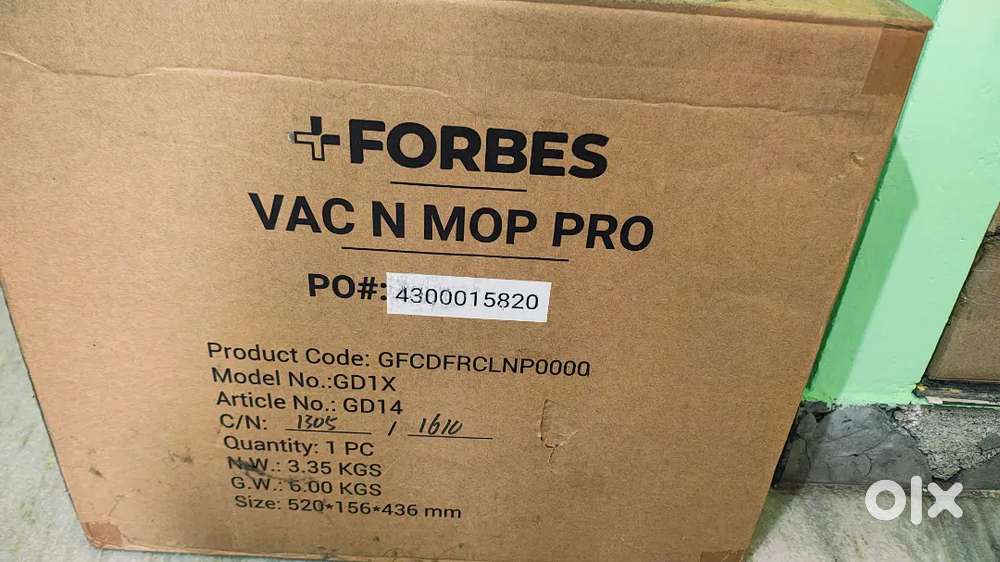 FORBES ROBOTIC VACUUM CLEANER