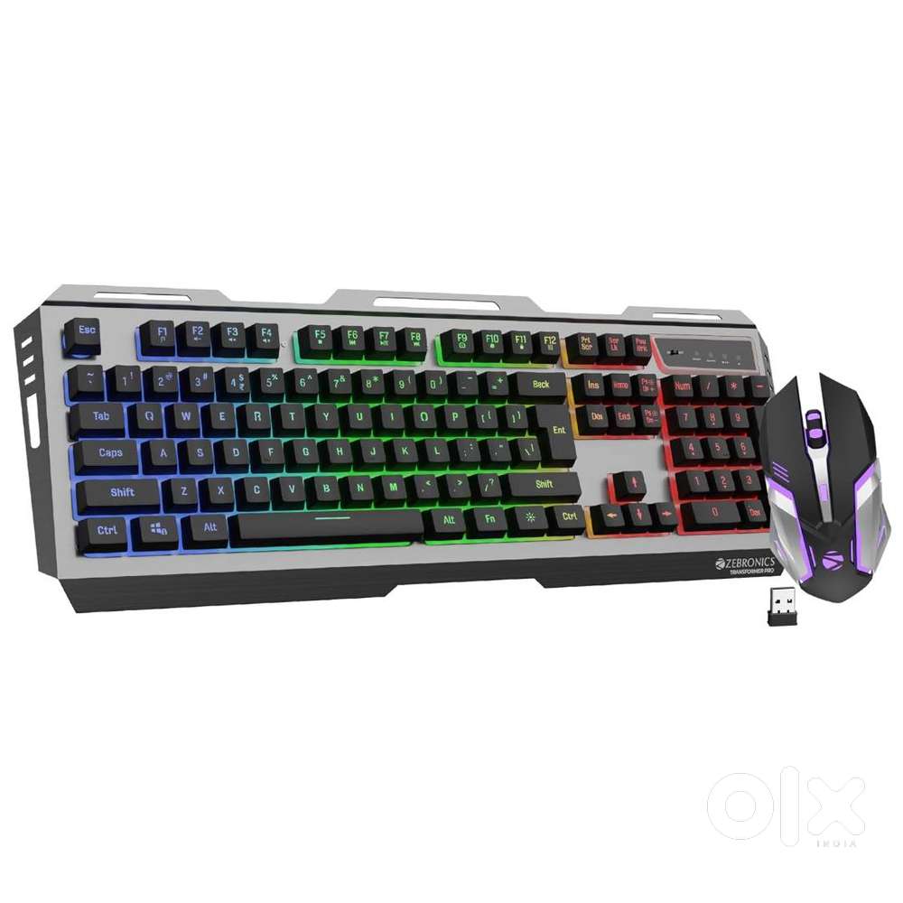 Zebronics Wireless Transformer Gaming Keyboard & Mouse Combo @ 1,800