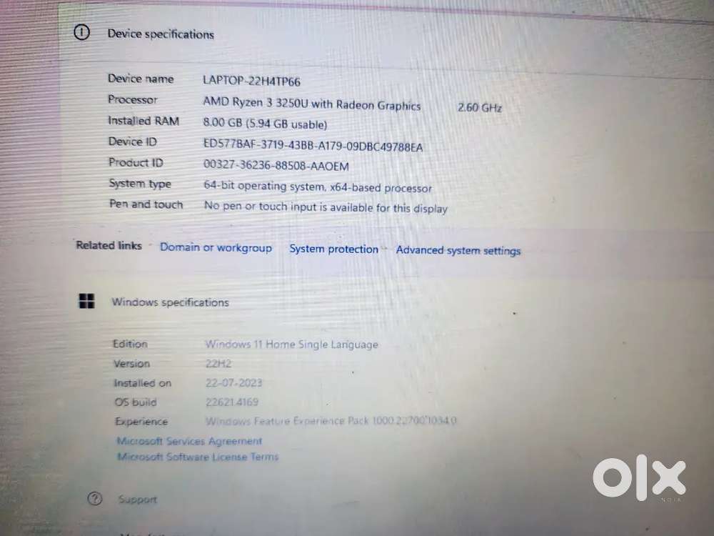 Acer laptop aspire 3 very new condition