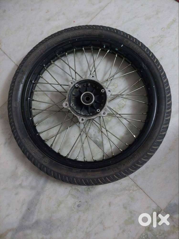 Royal Enfield Classic Original Spoke Rims with Tyres & Tubes Both 2400