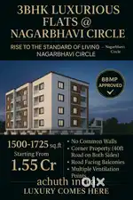 3Bhk flats for sale Nagarabhavi/ chandra layout