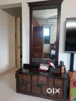 Tv Cabinet, dressing table, 2 side tables.