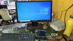 Dell monitor 24 inch Intel NUC Cpo 4gb-500gb- 7th gen Core 3i