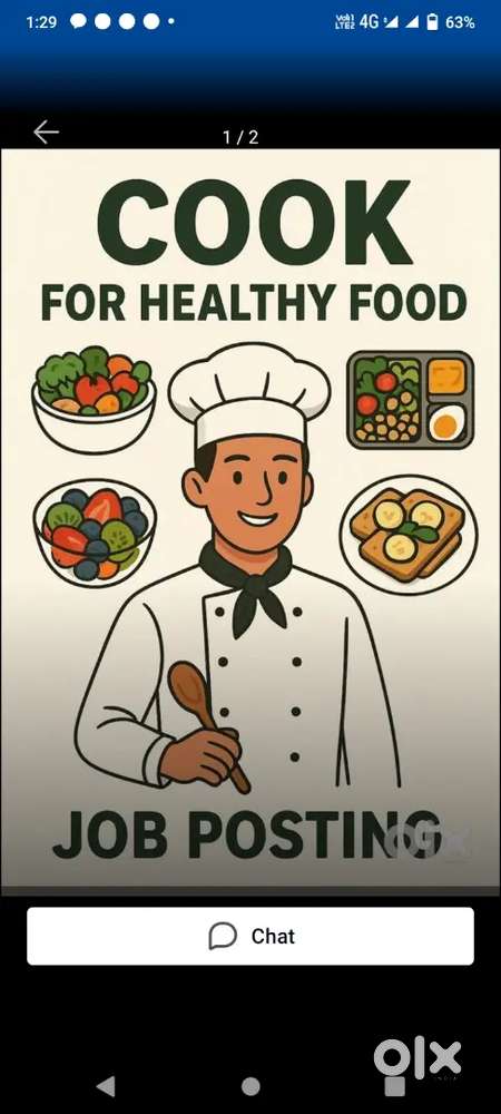 cook chahiye bartan aur Safai ke liye bai bhi chahiye