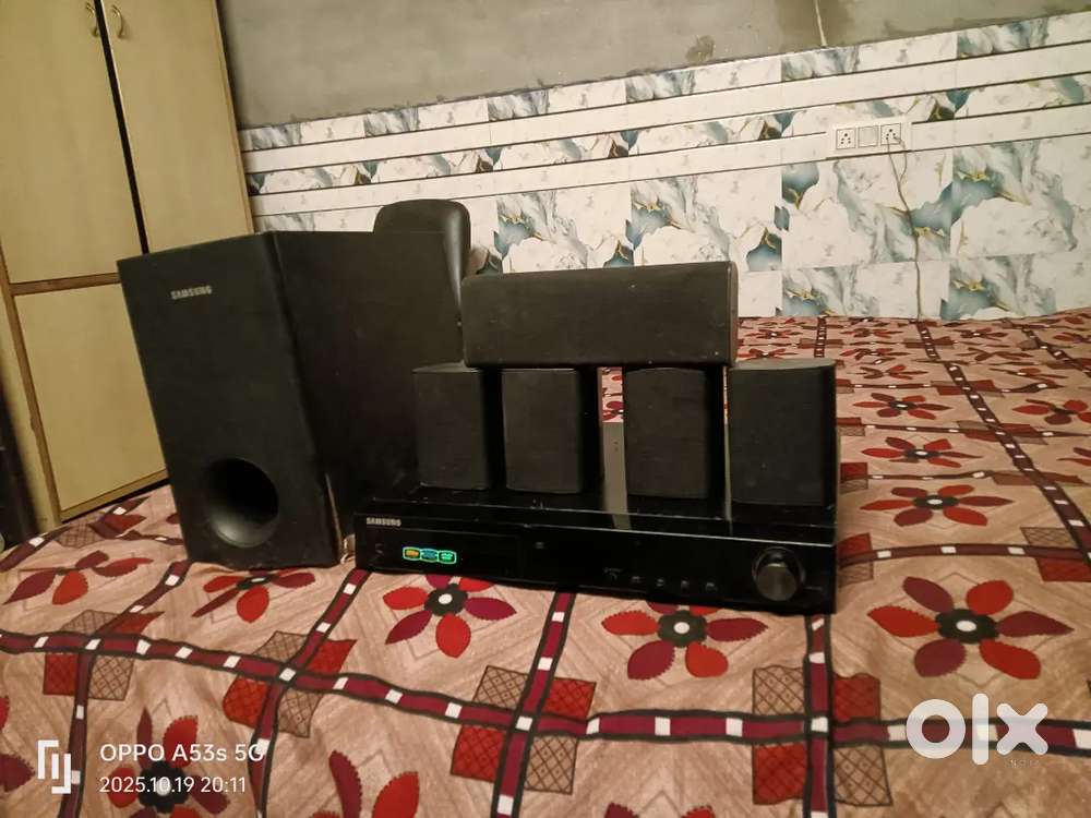 Samsung original home theatre   dvd player working.