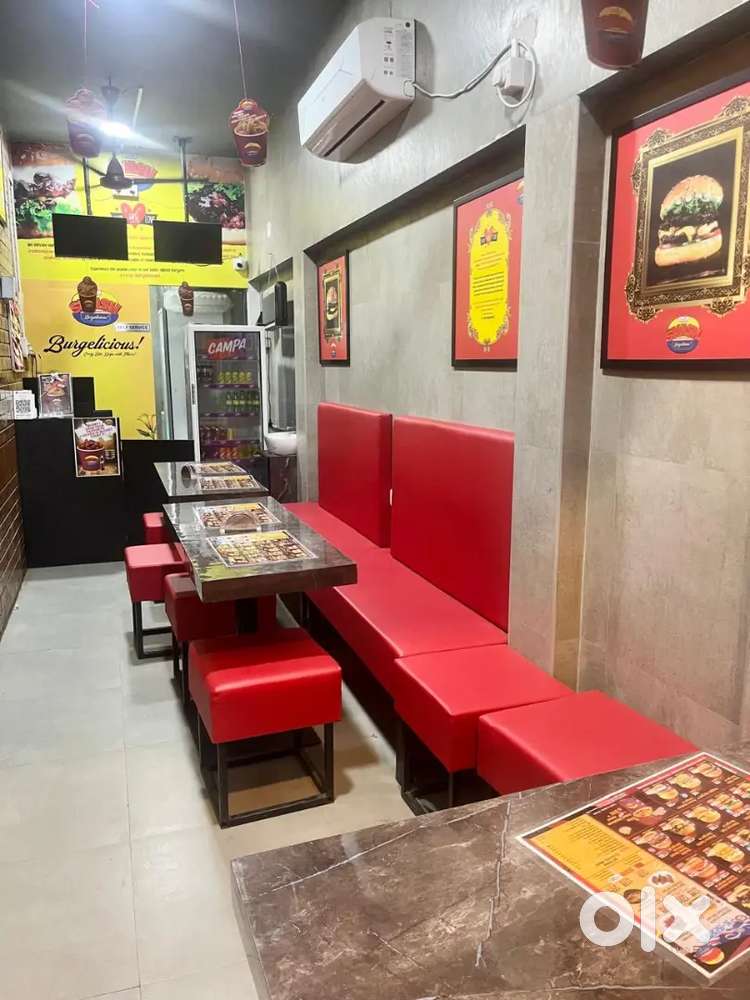 Burger and Glazed Fried chicken Shop for sale