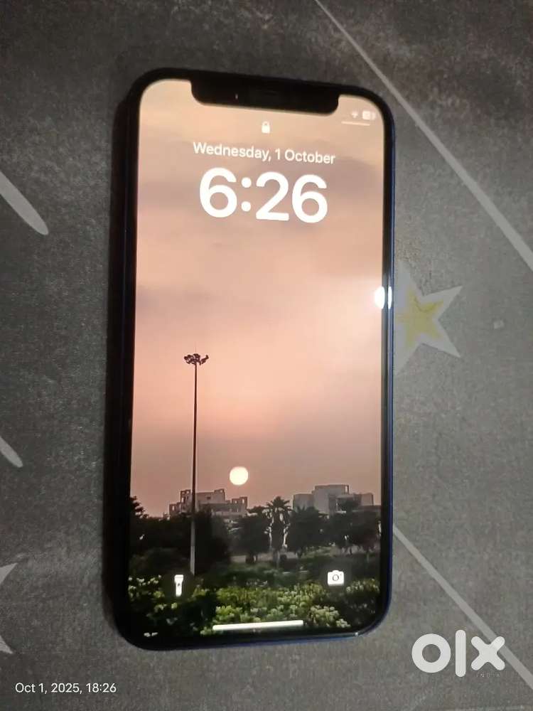 iPhone 12 mini with no issue 100% battery health and face ID working