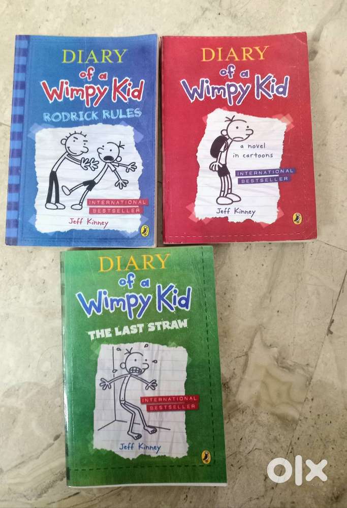 Wimpy Kid Diariy Set of 3