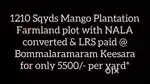 Farmhouse plot with LRS paid