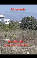 North facing plot at Pondha near Cambridge School