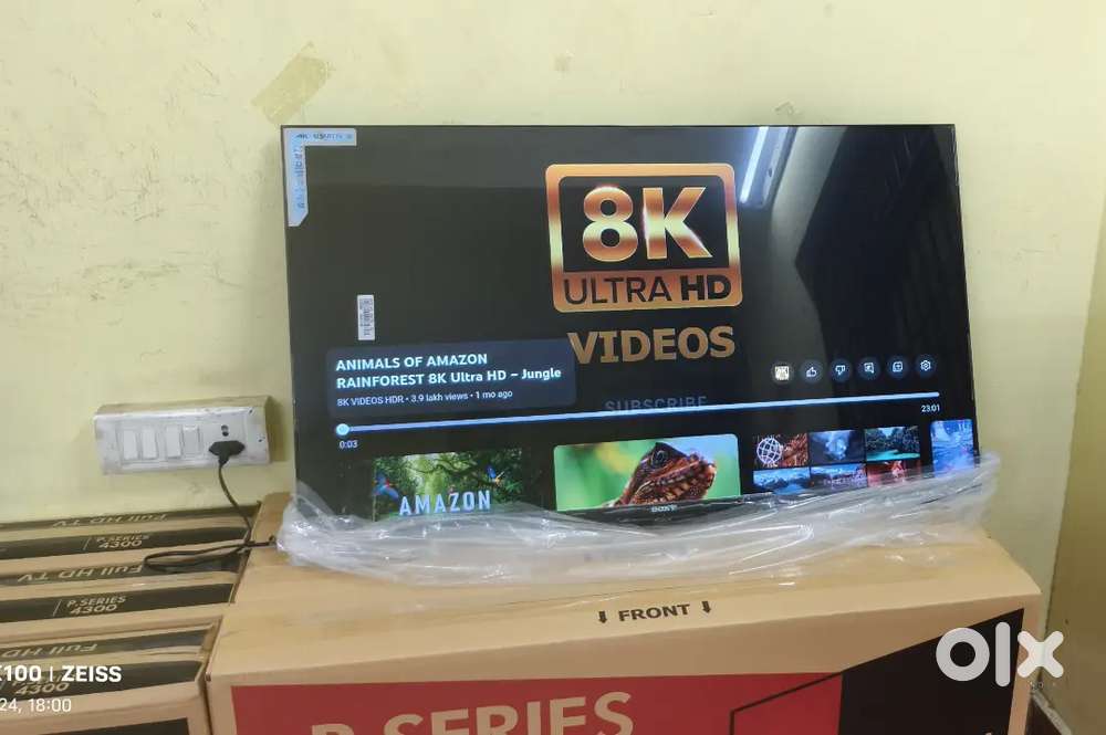 44 inch sony smart Android frameless oled 4k 3yr display waranty 15000