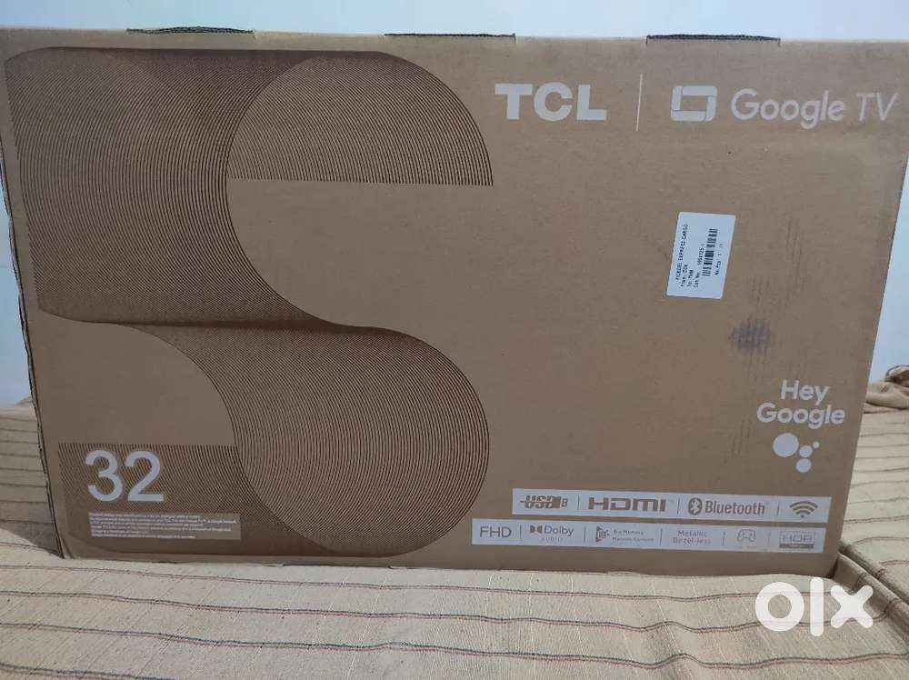 TCL,  GOOGLE TV AVAILABLE 1YEAR WARANTY( Black
