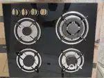 4 Burner Glass Top Hob (LPG Line) – Automatic Ignition, Used