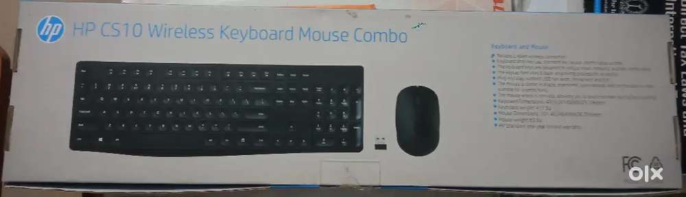 HP wireless keyboard and mouse