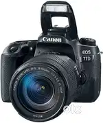 canon 77 d camera top condition