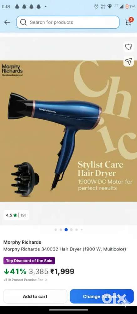 Want to sell brand new hairdyer