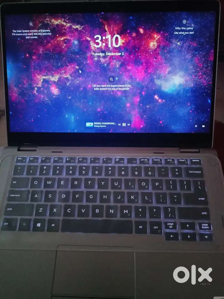 Dell 5310 2-in-1 touch screen, 360×rotation 16GB RAM & 250 GB storage.