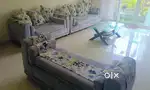 Sofa 7 Seater - 3 + 2 with 2(divider) and centre table