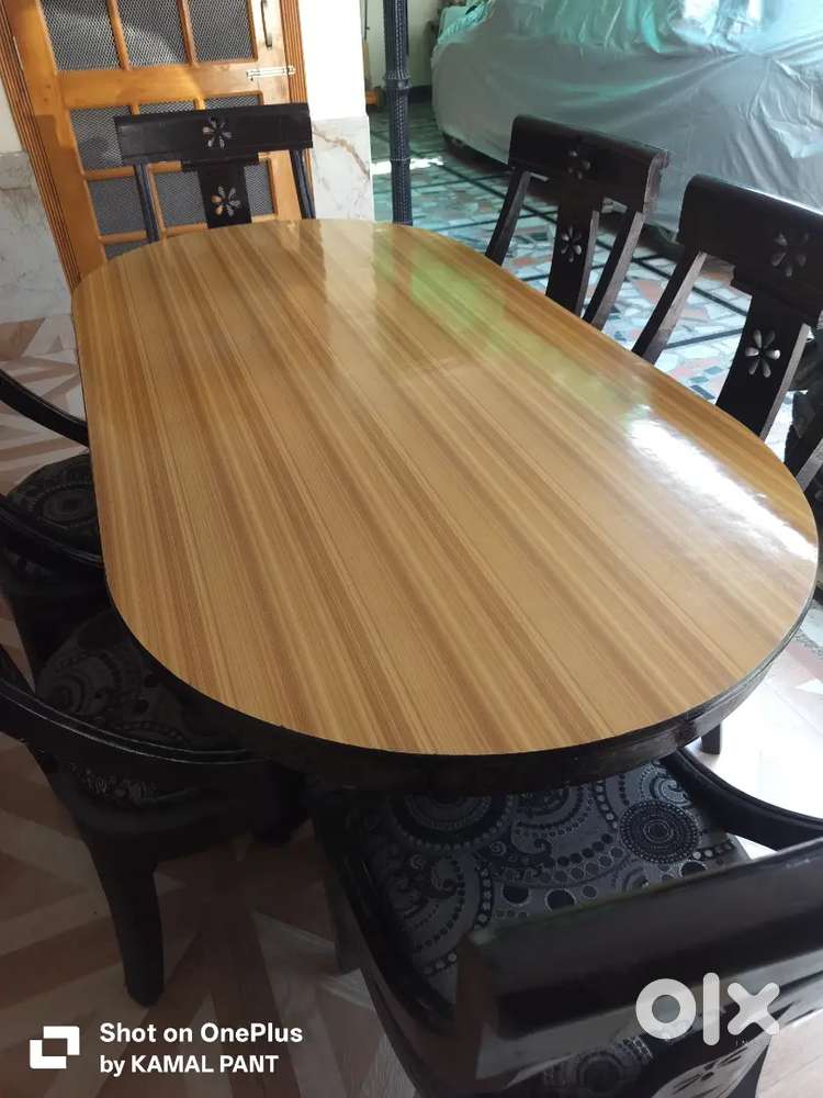 Dining table,6 chairs all seasham wood
