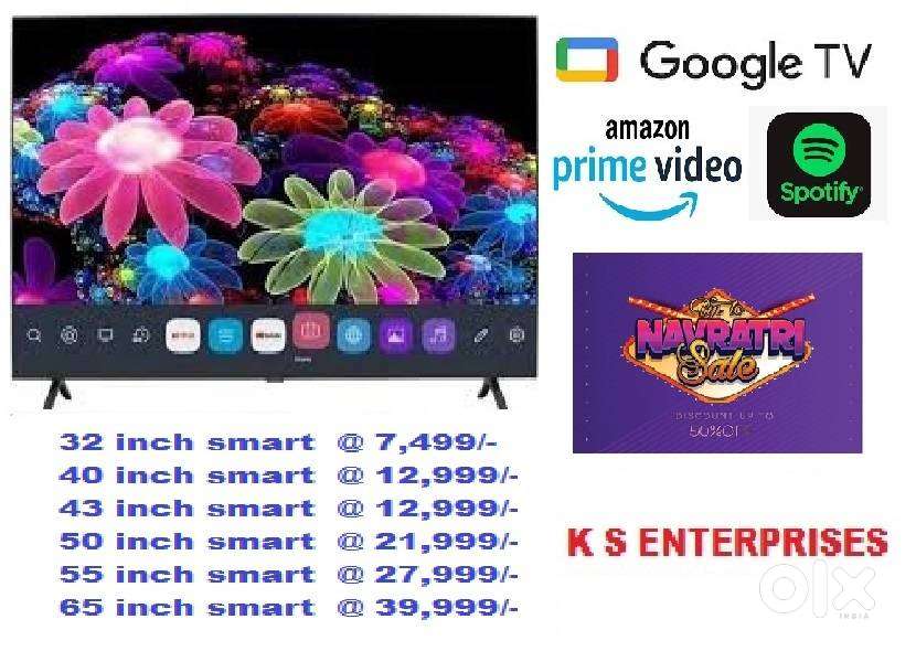 50 INCH SMART LED TV  @ 21,999/-