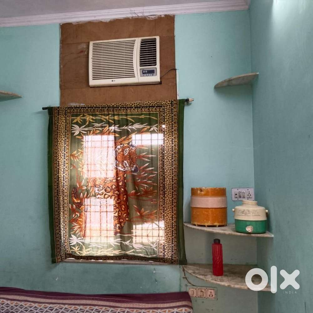 Fully furnished room with ac gyser kitchen