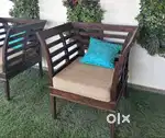1 seater sofa (total 2 available 6000/- each)
