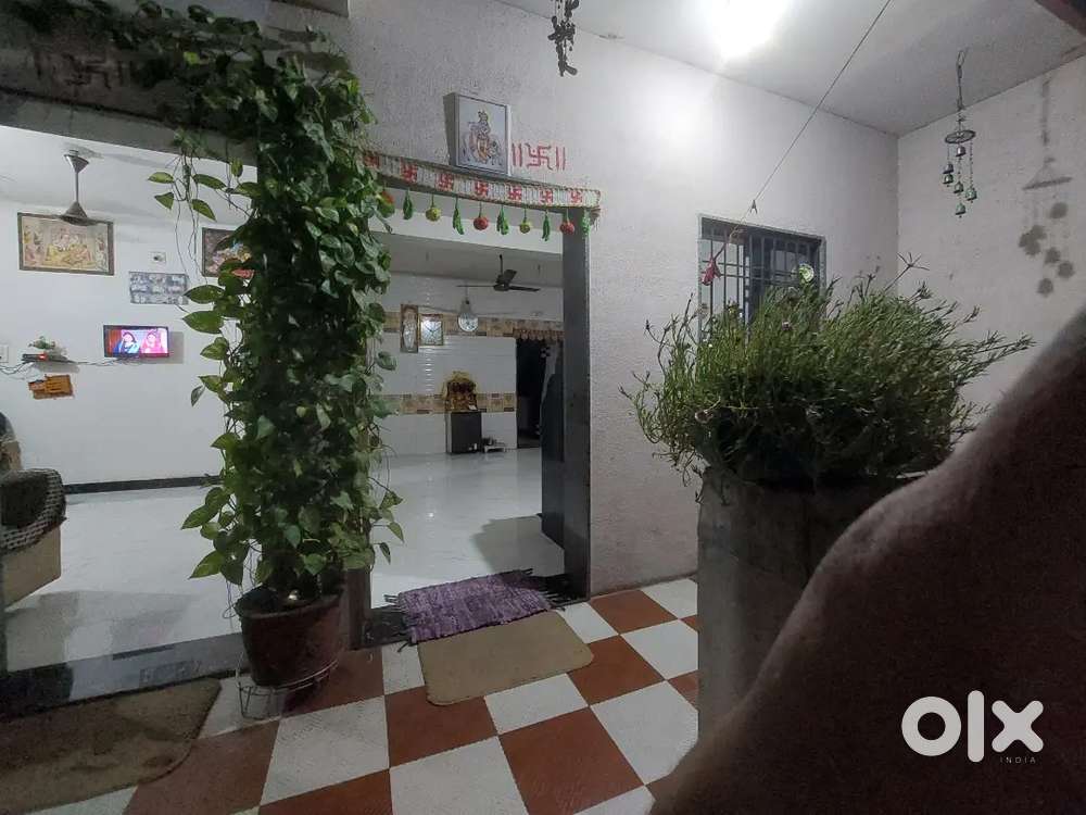 East facing house near canal facing amardham radhapark society