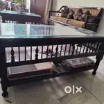 Sofa set with center table