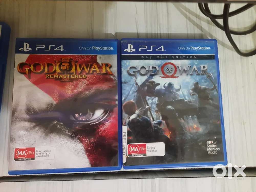 God of war 3 & Rayman Legends